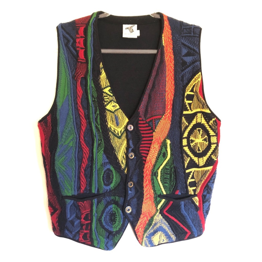 🧶Coogi-style Sweater Vest🧶